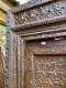 L46 Old Wooden Door with Full Carving