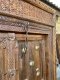 L10 Solid Wooden Door with Brass and Carving