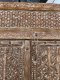 L4 Carved Door Rustic White on Light Wood Color