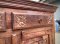 3SB5 Classic Carved Sideboard in Natural Wood Color