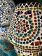 DCI10 Colorful Glass Lamps Set of 2