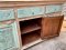 3SB6 Carved Sideboard in Green and Gray
