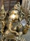 BRI3 Carved Brass Lord Ganesha with 4 Hands
