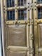 S31 Antique Doors Covered with Brass Sheets and Iron Bars