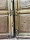 S31 Antique Doors Covered with Brass Sheets and Iron Bars