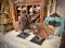 DCI19 Antique Pair of Horses One Wood Carving