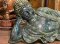 DCI18 Peaceful Buddha Carved Green Stone