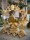 BRI9 Brass Lord Ganesha of Peaceful Meditating Statue