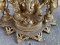 BRI9 Brass Lord Ganesha of Peaceful Meditating Statue