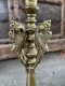 BRI14 Diwali Wick Lamp with Peacock Brass