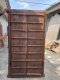 Vintage Door with Iron and Brass Decor