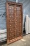 Vintage Door with Iron and Brass