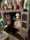 CTXL12 Antique Cabinet with Brass Bars