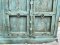 4SB3 Indian Style 4 Doors Sideboard in Blue