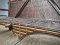 CS29 Large Indian Cart Bench Decor with Brass Sheets
