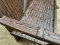 CS29 Large Indian Cart Bench Decor with Brass Sheets
