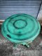 STB8 French Style Round Table in Green