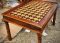 DT13 Dining Table with Embossed Brass Decor