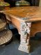 CT19 Unique Low Table with Brass Flower