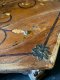 CT19 Unique Low Table with Brass Flower