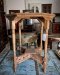 STB18 Octagon Side Table with 4 Lathe Legs
