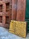 M39 Colorful British Colonial Door with Rare Brass