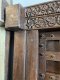 M81 Nice Patina Colonial Door with Brass Flowers