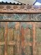 M2 Tribal carved door in rustic blue