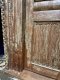 M91 Colonial Door with Classic Carving in Rustic Green