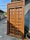 Brass House Door with Nice Carving Top Panel