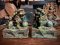 DCI68 Kirin stone carved set of 2