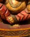 DCI81 Ganesh one wood carving and painted