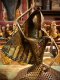 DCI82 Indian Dancers Brass Iron Painted