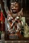 DCI113 Burmese Lord Hanuman One Wood Statues