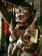 DCI113 Burmese Lord Hanuman One Wood Statues