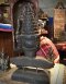 DCI114 Burmese angel carved statue