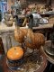 DCI126 One Wood Carving Shore Birds Set of 2
