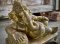 BRI20 Ganesha on the Seat Brass Statue