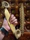 BRI25 Leafs brass door handles
