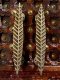 BRI25 Leafs brass door handles