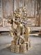BRI43 Gopal Krishna Playing Flute Brass Statue
