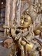 BRI43 Gopal Krishna Playing Flute Brass Statue