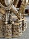 BRI43 Gopal Krishna Playing Flute Brass Statue