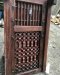 W7 Antique windows with wrought iron (Set of 2)
