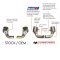 Fabspeed Porsche 992 Carrera Sport Catalytic Converters (2020+)