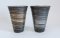 Pair of Beer cups Arita yaki Art Ceramic