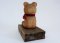 Bear Okimono Ornament ,Japanese Handcrafted wood carved Bear Sculpture