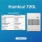 HUMICUT เครื่องลดความชื้นอุตสาหกรรม ขนาด 720 ลิตร รุ่น Humicut 720L (ระบบไฟฟ้า 3 เฟส)