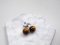 Tiger eye 10mm Earrings