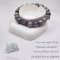 Silver Lace Agate Classic Bracelet